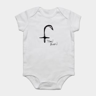 Tired Sword Baby Bodysuit